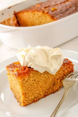 lezzetli sünger tatlı kaplama