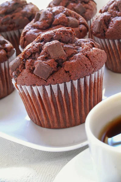 Fresh Tasty Baked Muffins — Stock Photo, Image