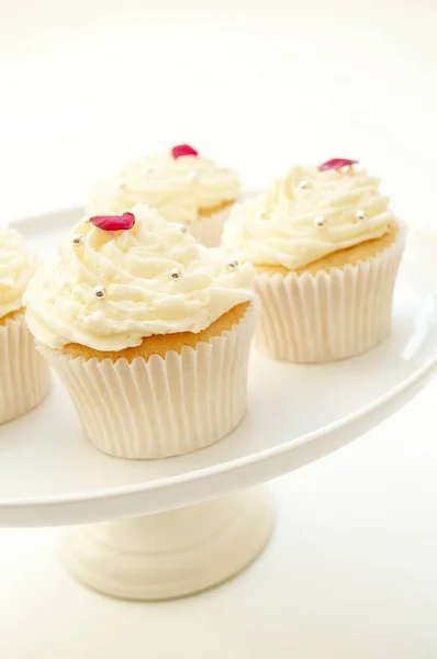 Dekorierte Tasse Kuchen Dessert — Stockfoto