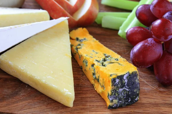 Mixed Tasty Cheese Selection — Stock Photo, Image