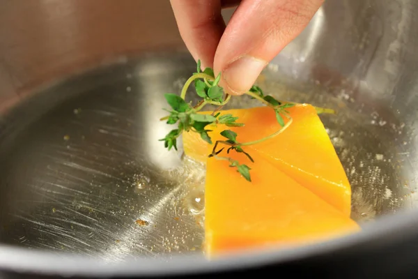 Preparing Fresh Tasty Butternut — Stock Photo, Image