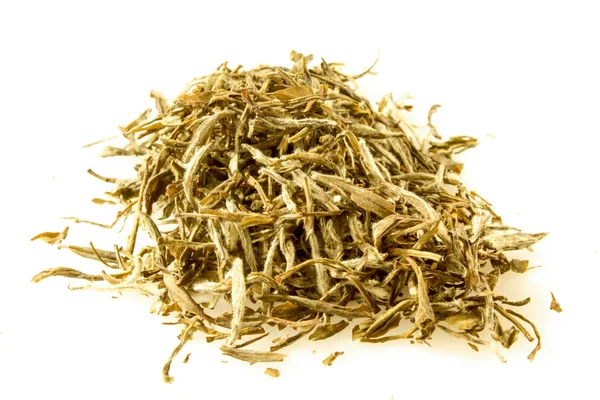 Loose Dried Tea White Background — Stock Photo, Image