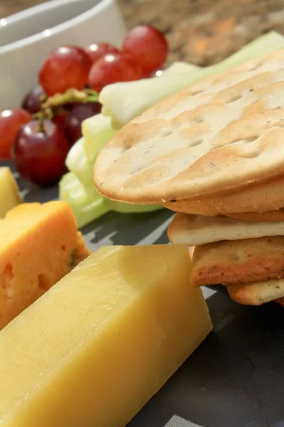 Mixed Tasty Cheese Selection — Stock Photo, Image