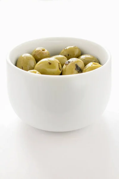 Fresh Olives Dish — Stock Photo, Image