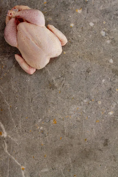 Porções Frango Cru Pronto Para Cozinhar — Fotografia de Stock