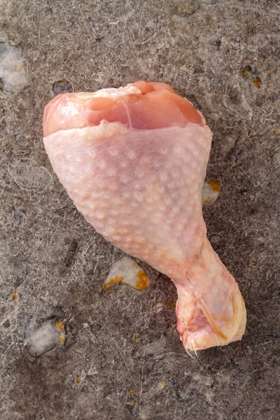 Syrové Kuřecí Porce Připravené Vaření — Stock fotografie