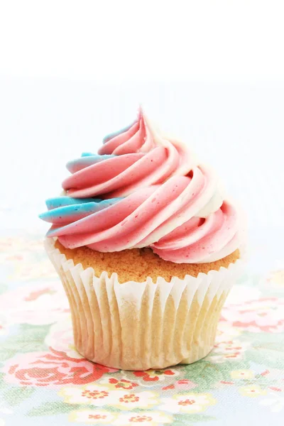 Decorated Cup Cake Close Royalty Free Stock Photos