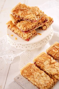 geleneksel lezzetli traybake tatlı