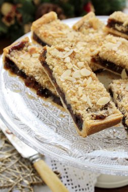 geleneksel lezzetli traybake tatlı