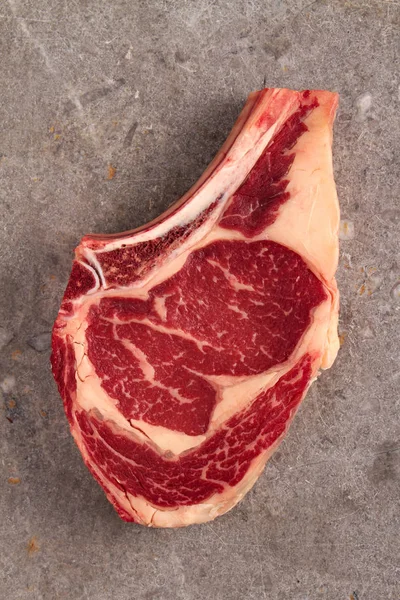 Aged Beef Steak Cut Table — Stock Photo, Image