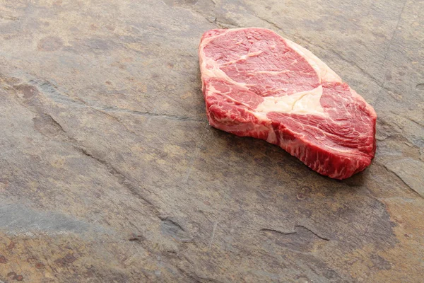 Aged Beef Steak Cut Table — Stock Photo, Image