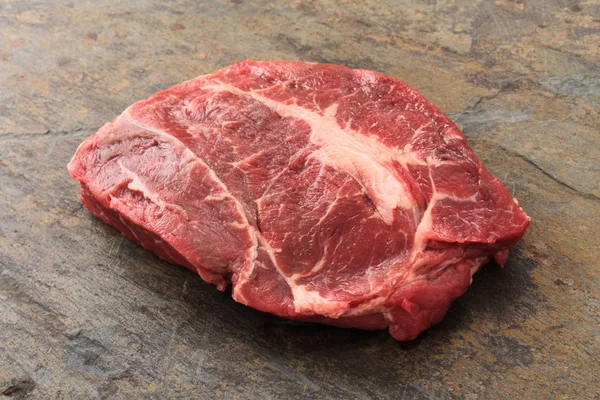 Aged Beef Steak Cut Table — Stock Photo, Image