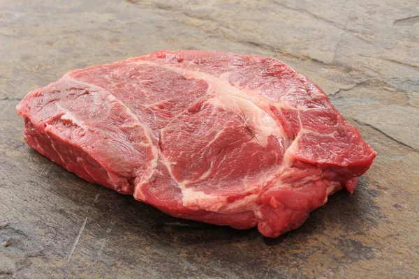 Aged Beef Steak Cut Table — Stock Photo, Image