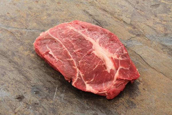 Aged Beef Steak Cut Table — Stock Photo, Image