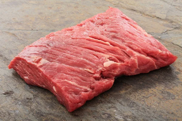 Aged Beef Steak Cut Table — Stock Photo, Image