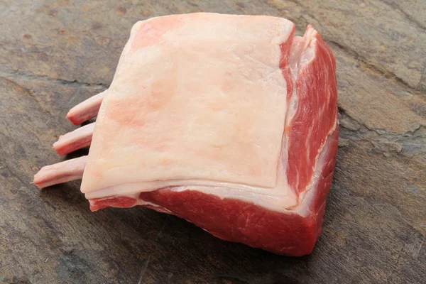 Raw fresh lamb meat