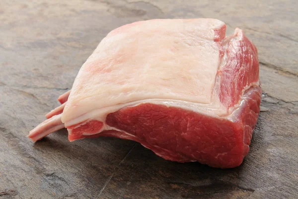 Viande Fraîche Agneau Crue — Photo