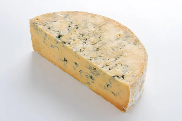 Cheese Portion Isolated White Background — Stock Photo, Image