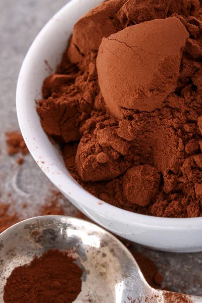 Coco Powder Dish — Stock Photo, Image