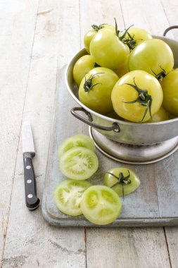 masada olgun yeşil domates