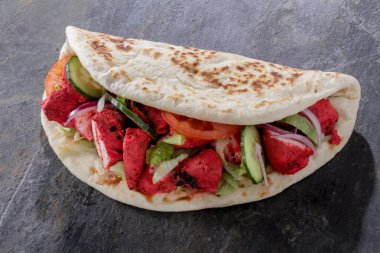 geleneksel lezzetli tavuk tikka 