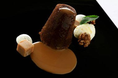 lezzetli sünger tatlı kaplama