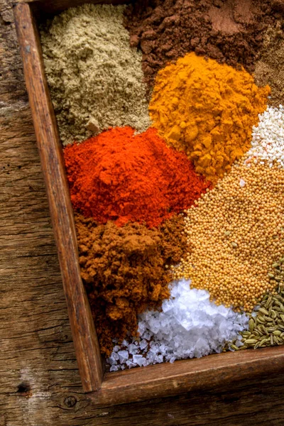 Fresh Dried Mixed Spices — Stock Photo, Image