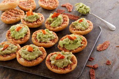 taze bruschetta kanepeler yapma