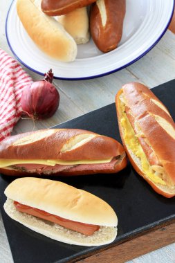 taze yapılmış sandviç seçimi