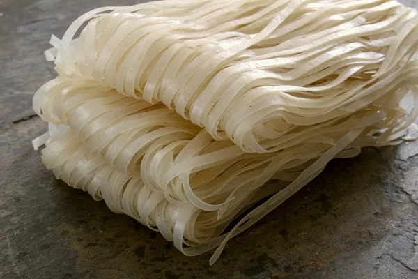 Αποξηραμένα Ρύζι Άψητα Noodles — Φωτογραφία Αρχείου
