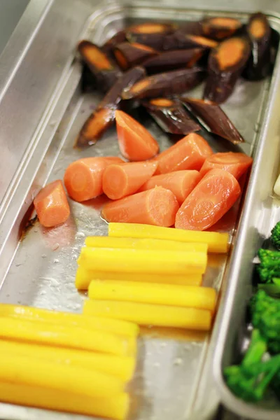 Preparar Zanahorias Frescas Saludables — Foto de Stock