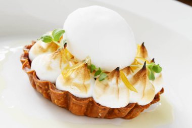 limon beze tatlısı kaplama