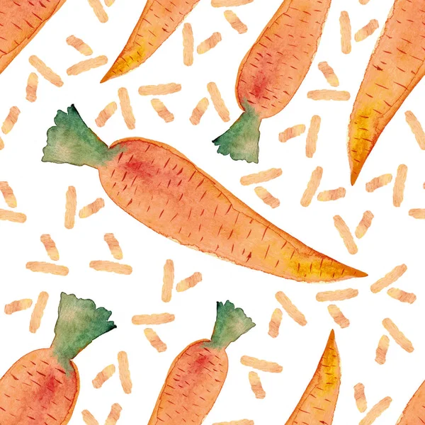 carrots seamless pattern