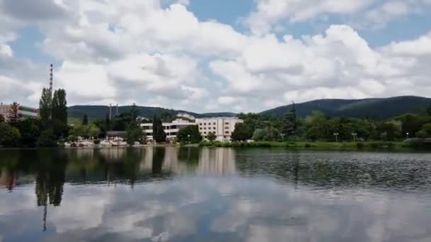 Stara Zagora Sjö Zagorka Timelapse Video — Stockvideo