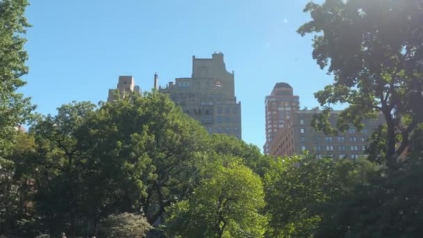 Baixa Vista Avião Cheio Turistas Uma Viagem Inesquecível Para Estados — Vídeo de Stock