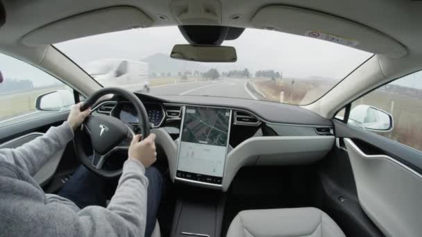 Tesla Xoomous Car Mars 2017 Autonome Innovant Futuriste Robotisé Tout — Video