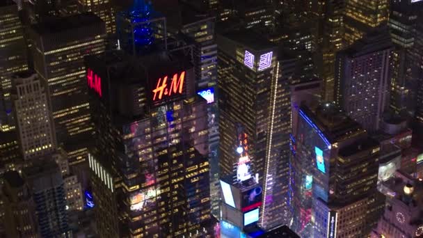 New York Amerika Birleşik Devletleri Eylül 2016 Hava Heli Shot — Stok video