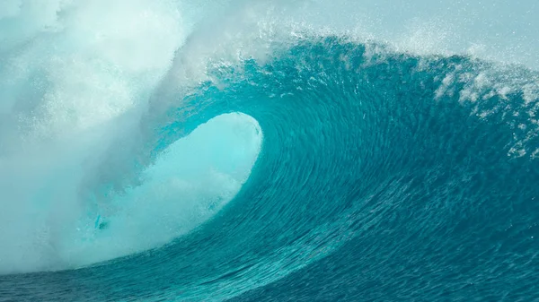 Fermer Eau Cristalline Océan Brille Sous Soleil Tropical Tandis Une — Photo