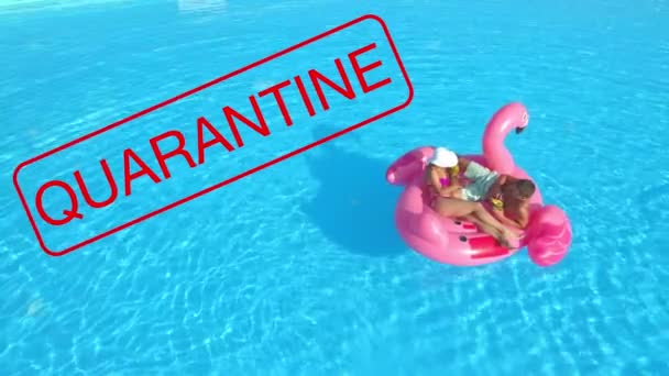 AÉRIAL : Les fêtes de piscine estivales seront reportées en raison de la cohabitation 19 pandémie. — Video