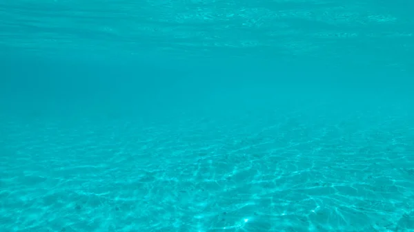 UNDERWATER: Bella vista sul fondo dell'oceano incontaminato nel vasto Pacifico. — Foto Stock