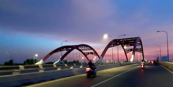 Ong Lon Bridge One Famous Bridges District Chi Minh City — Stock Photo, Image