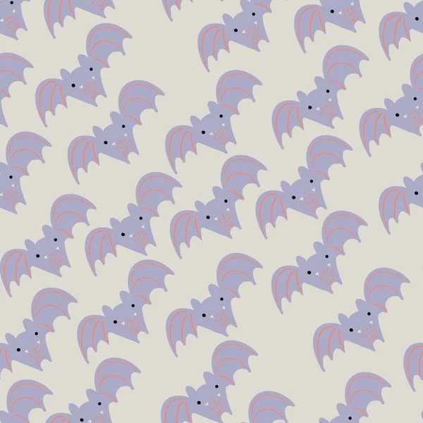 Бесшовный Фон Рисунком Летучих Мышей — стоковое фото