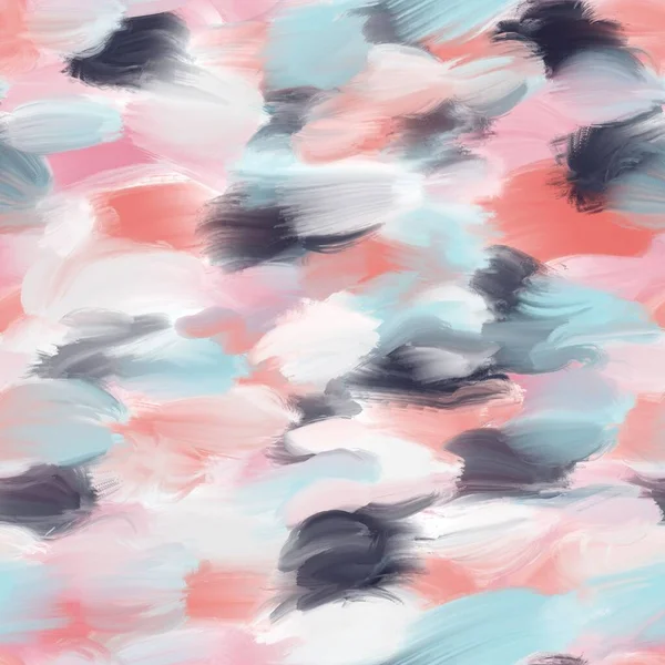 抽象アクリル色無限パターン ピンク 明るい青 — ストック写真