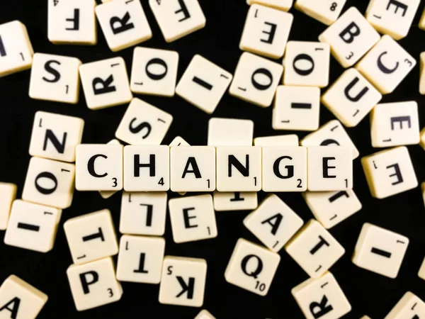 Change Word composed by game tiles