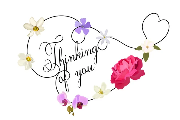 Kart tasarımı, vektör illüstrasyonunu düşünmek