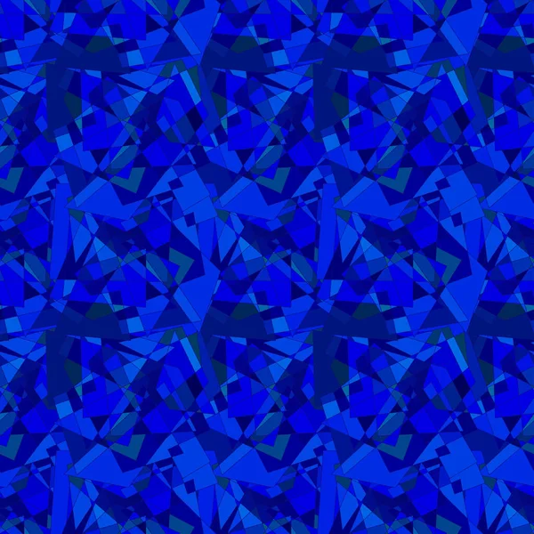 Fondo Vector Sin Costura Patrón Azul Abstracto — Archivo Imágenes Vectoriales