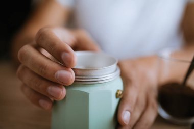 Moka tencereye kahve yapma