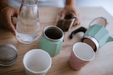 Moka tencereye kahve yapma