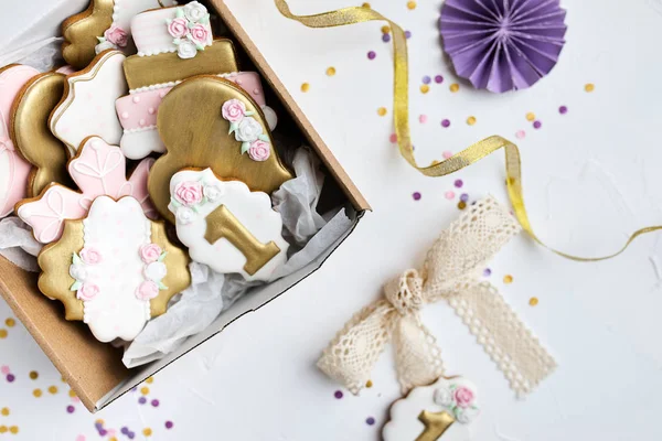 Birthday Cookies — Stock Photo, Image