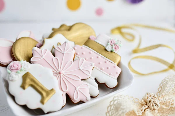 Birthday Cookies — Stock Photo, Image